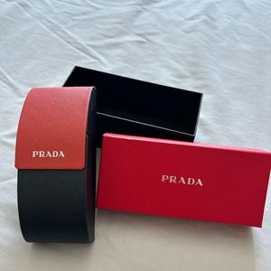 Prada sun glasses case